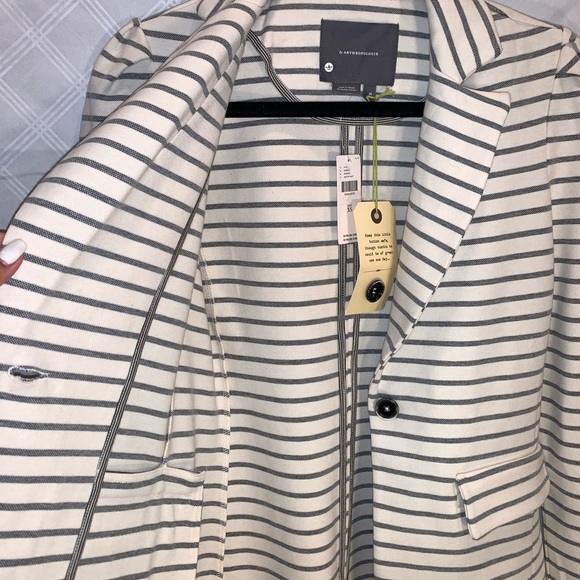 1 ANTHROPOLOGIE BRAND NEW BLAZER - Picture 10 of 11